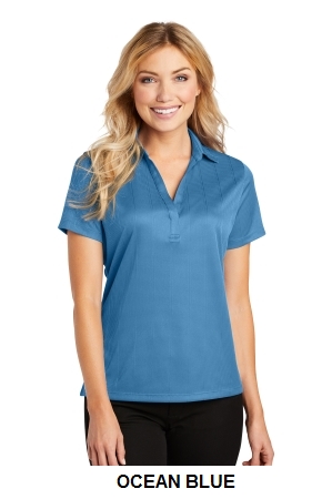 Port Authority - Ladies Performance Fine Jacquard Polo. (L528)